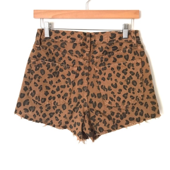 Sz 14 A&F Annie High Rise Denim Short▪️New - Picture 2 of 2